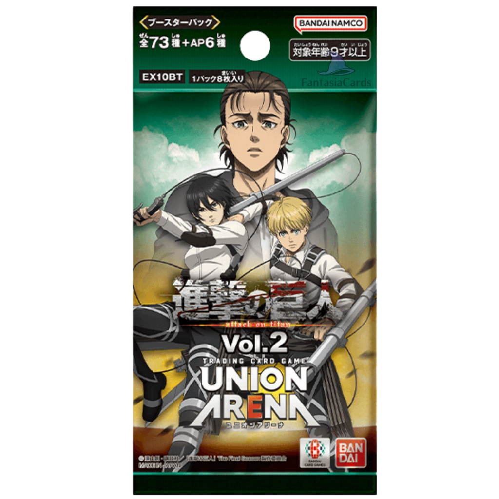 Union Arena Attack on Titan Vol. 2 Booster Display (Japanisch)