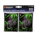 Ultra Pro – Magic The Gathering Duskmourn 100ct Deck Protector Sleeves - Tyvar, the Pummeler