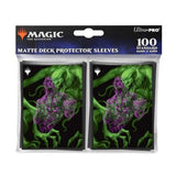 Ultra Pro – Magic The Gathering Duskmourn 100ct Deck Protector Sleeves - Tyvar, the Pummeler