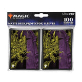 Ultra Pro – Magic The Gathering Duskmourn 100ct Deck Protector Sleeves - Valgavoth, Terror Eater