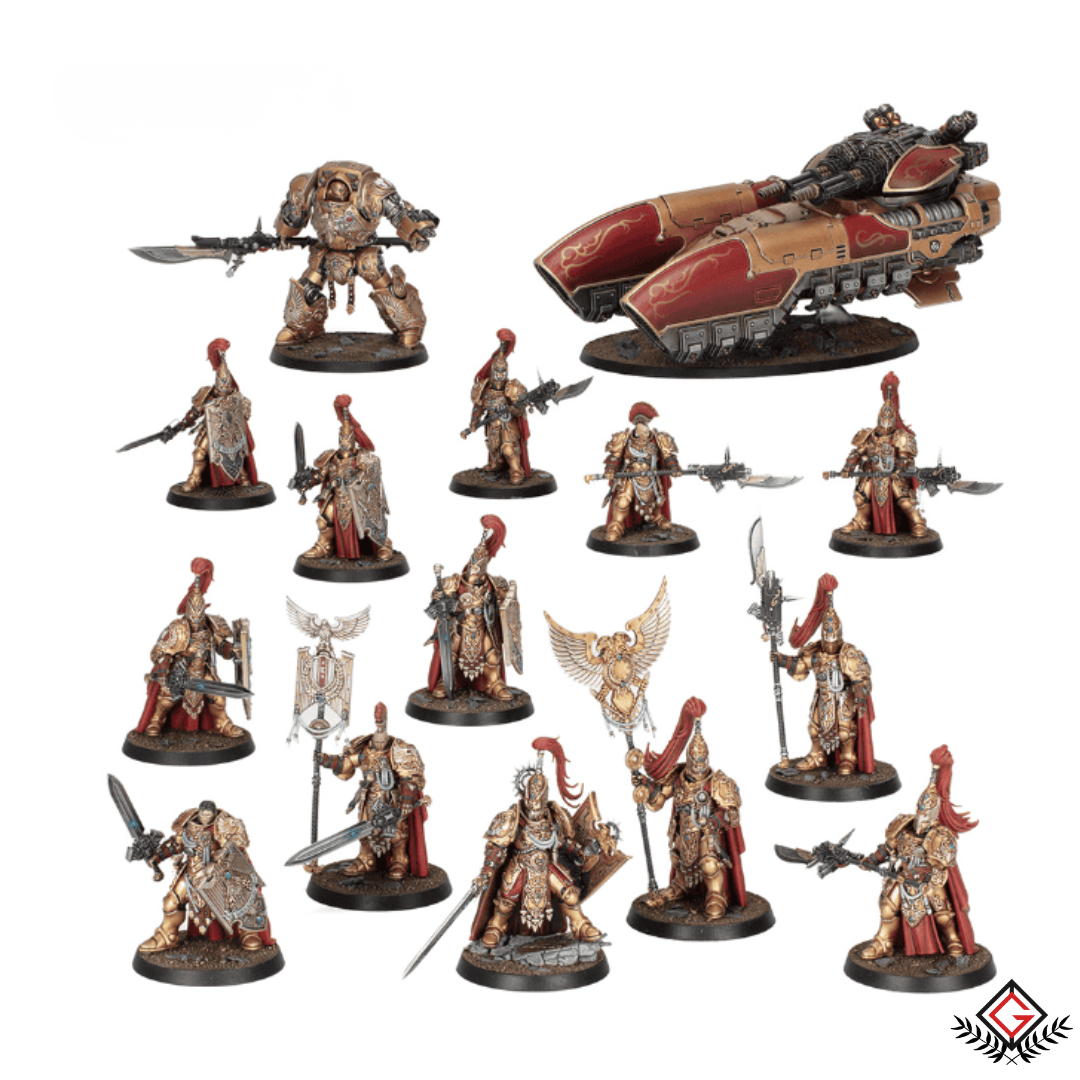 Warhammer 40k Legio Custodes Battle Group Miniaturen Set Games Workshop