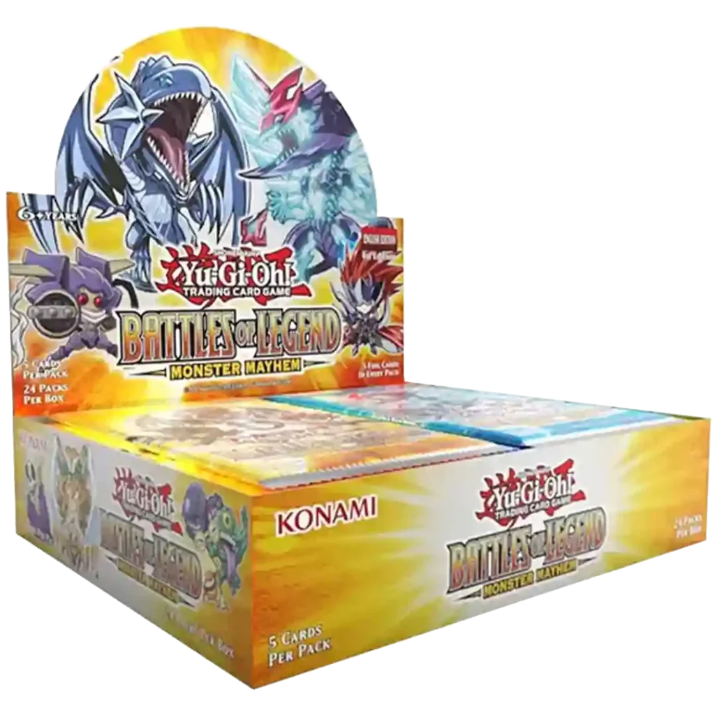 Yu-Gi-Oh! Battles of Legend Monster Mayhem - Booster Display (englisch)