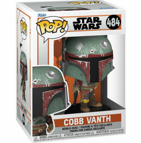 Funko Pop! Star Wars Vinyl Bobble Figur-Mandalorian s5-Cobb vanth #484