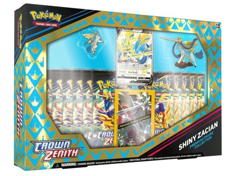 Pokemon Crown Zenith Shiny Zacian Premium Figure Collection (englisch)
