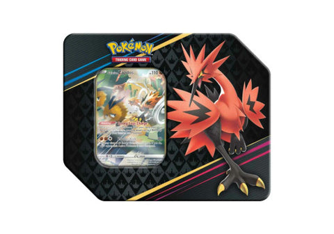 Pokemon Crown Zenith Galarian Zapdos Big Tin (englisch)