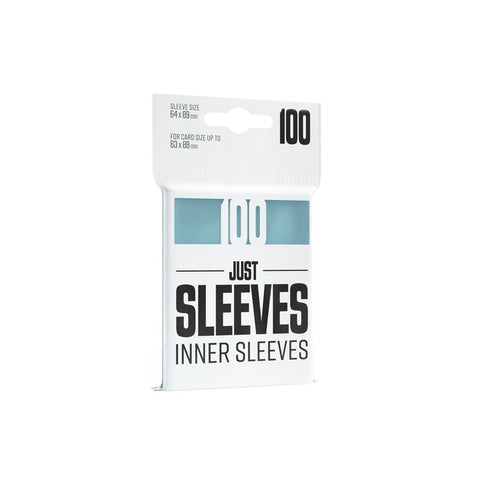 Just Sleeves - Inner Sleeves (100 Sleeves) perfekt fit Hüllen 63x88mm