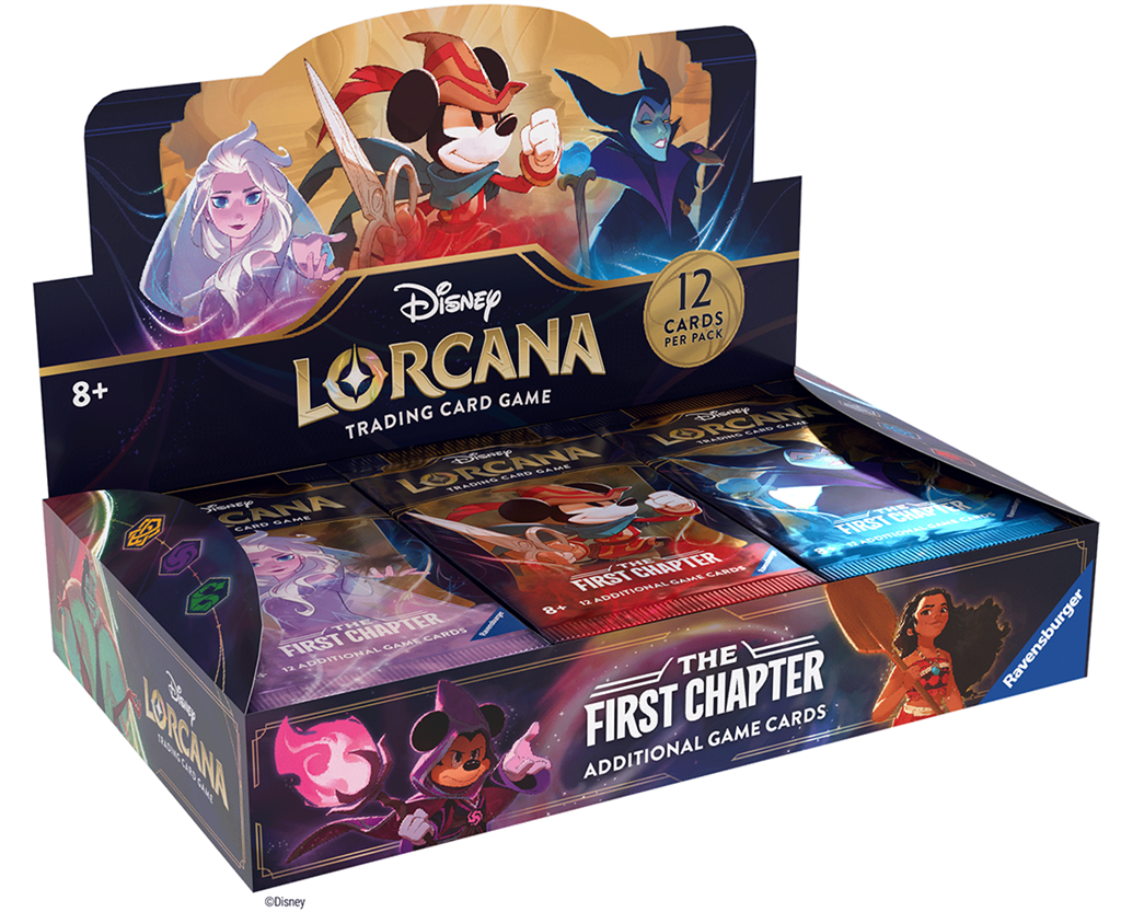 Disney Lorcana Sammelkartenspiel – The First Chapter Display (24 Booster, deutsch)