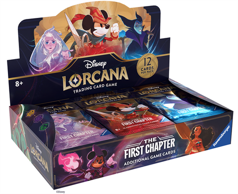 Disney Lorcana Sammelkartenspiel The First Chapter Display 24 Booster (englisch)