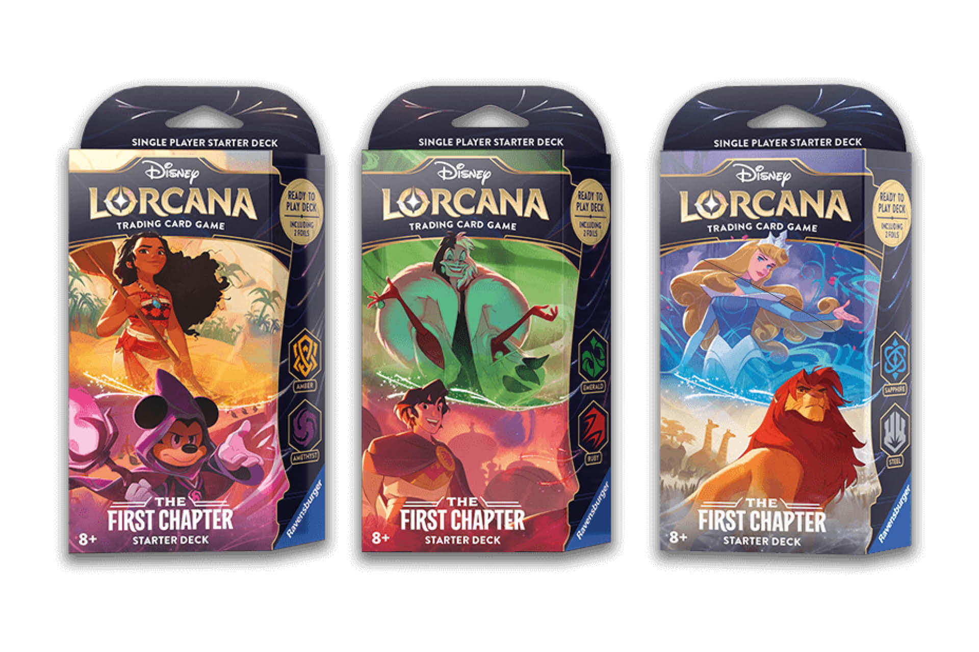 Disney Lorcana Sammelkartenspiel Starterset The First Chapter (englisch)