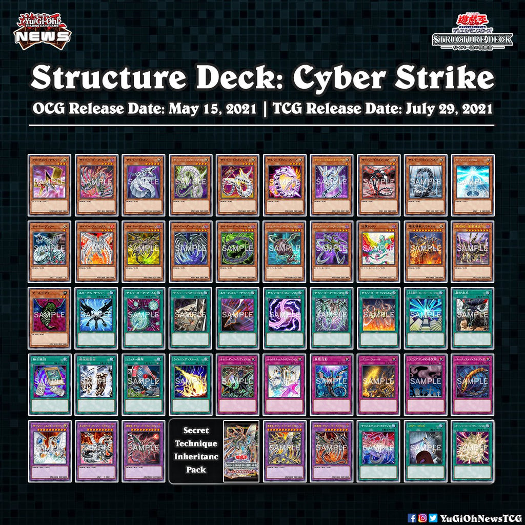 Yu-Gi-Oh! Cyber Strike Structure Deck Englisch