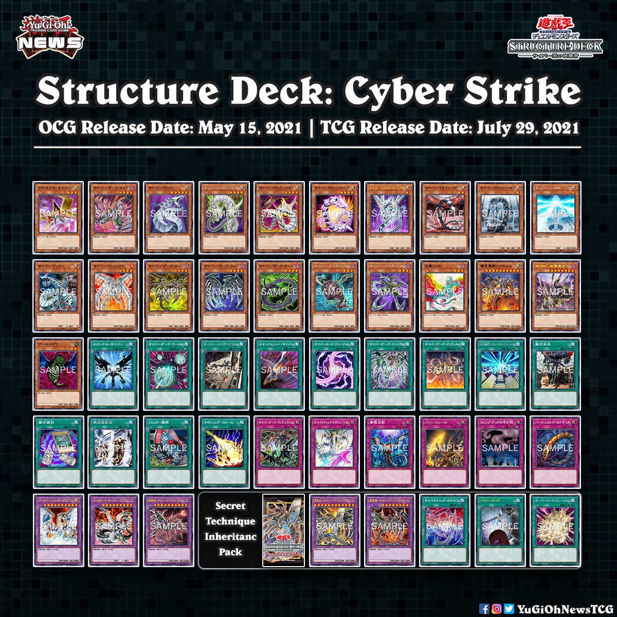 Yu-Gi-Oh! Cyber Strike Structure Deck Englisch