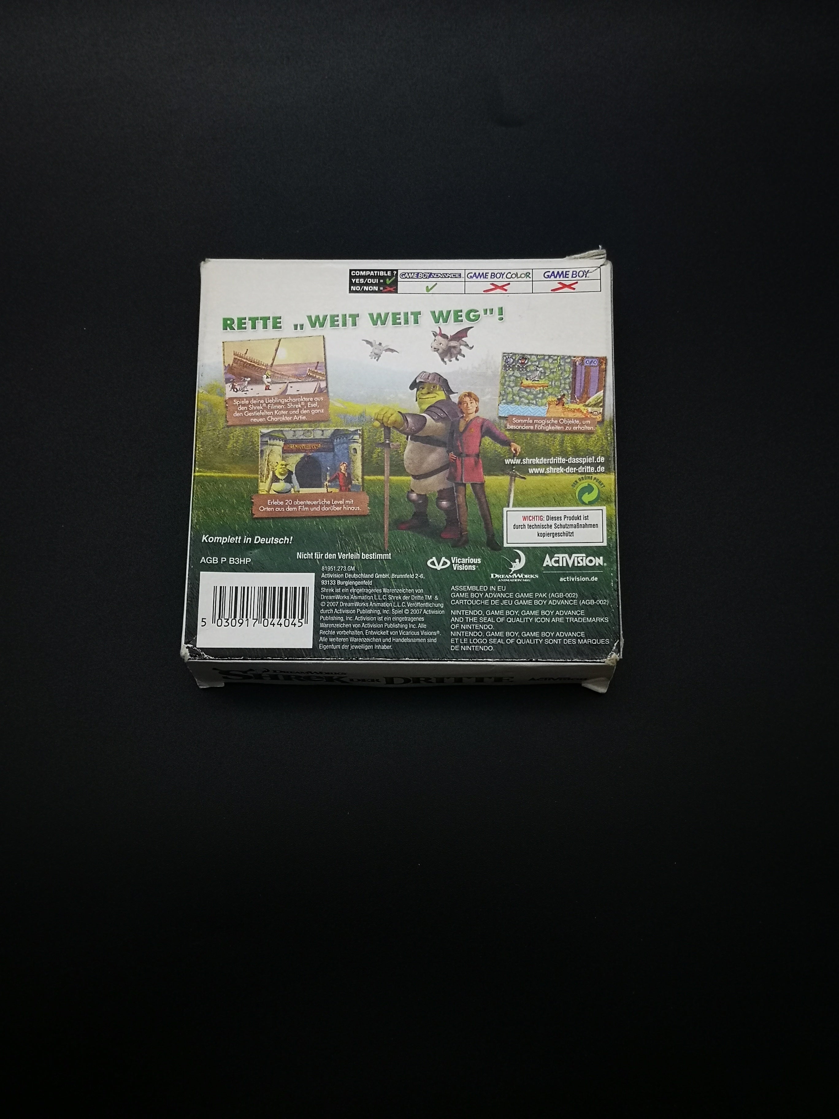 Dream Works Shrek der Dritte - Nintendo Game Boy Advance