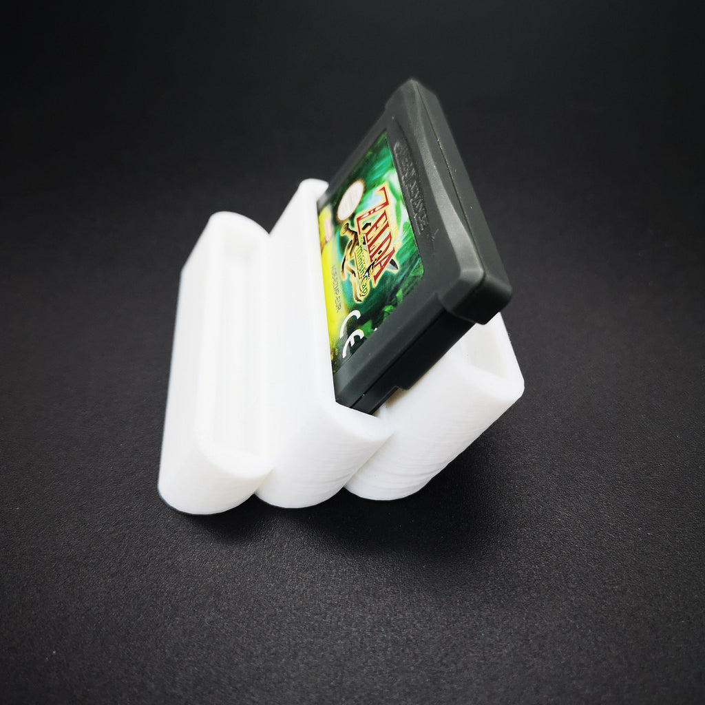 Nintendo Game Boy Spiele Ständer Weiß Neu