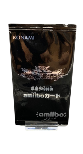 Yugioh Booster Rush Duel Amiibo Promo Karte Sealed Nintendo Switch