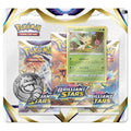 Pokemon Sword & Shield Brilliant Stars 3 Pack Blister - Leafeon (englisch)