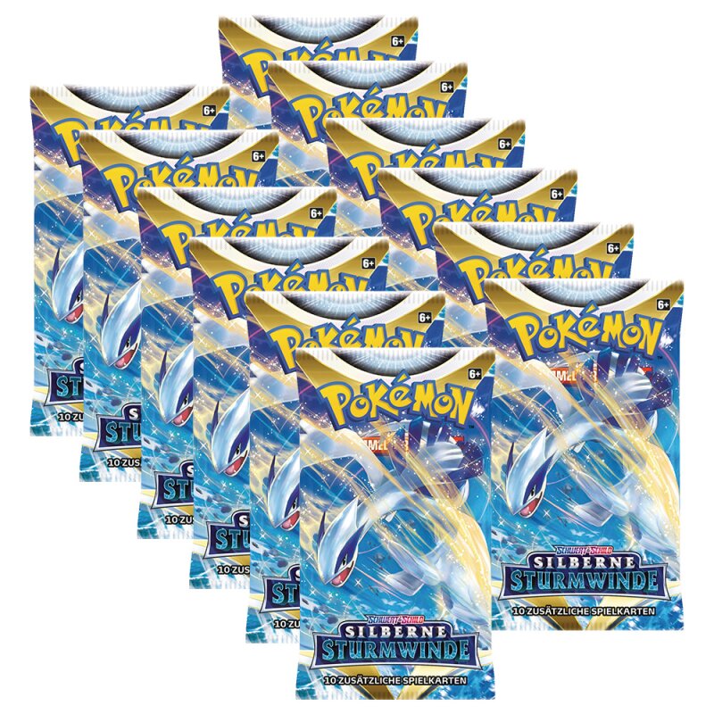Pokemon Schwert & Schild SWSH 12 Silberne Sturmwinde Booster (deutsch)