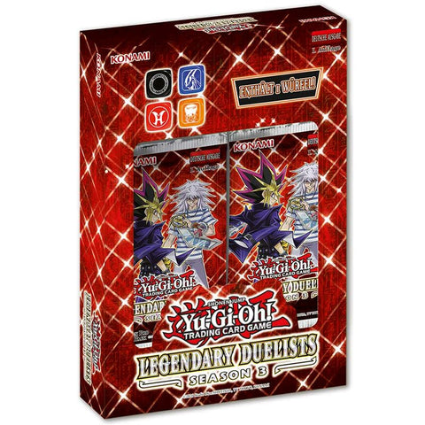 Yu-Gi-Oh! Karten Legendary Duelists: Season 3 Display 1. Auflage DE